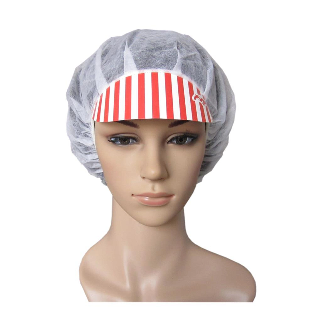 Wholesale/Supplier Disposable Nonwoven Work Cap for Woman Snood Cap