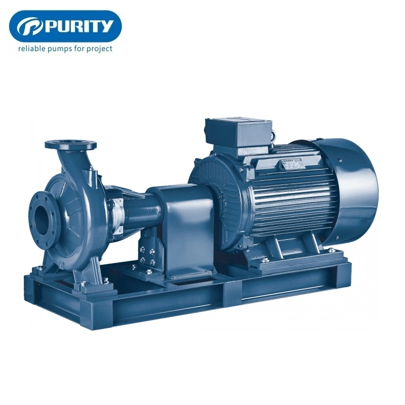 Horizontal Industrial End Suction Bare Shaft Industry Centrifugal Water Motor Pump for Water