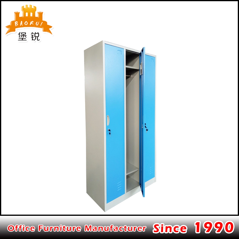 Cheap Price 3 Door Steel Clothes Cabinet with Key Lock or Pad Lock