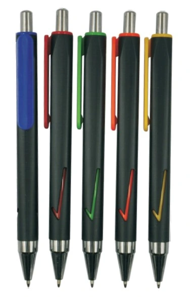 PP86031-1 Plastic Ballpoint Pen with Customized Logo for Promotion