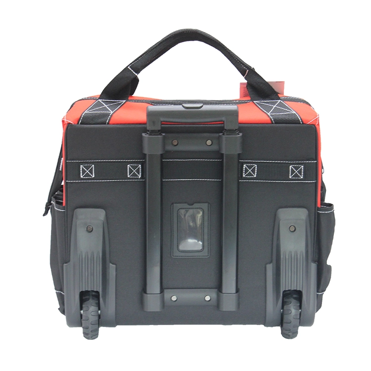 Multifunctional Durable Rolling Hard Bottom Heavy Duty Trolley Storage Tool Bag