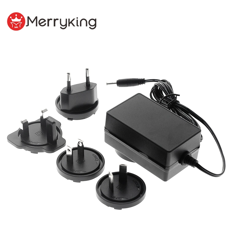 5V 4A 9V 3A 12V 2A 36V 1A Output Interchangeable Plugs Us EU UK Au Pin Power Adapter