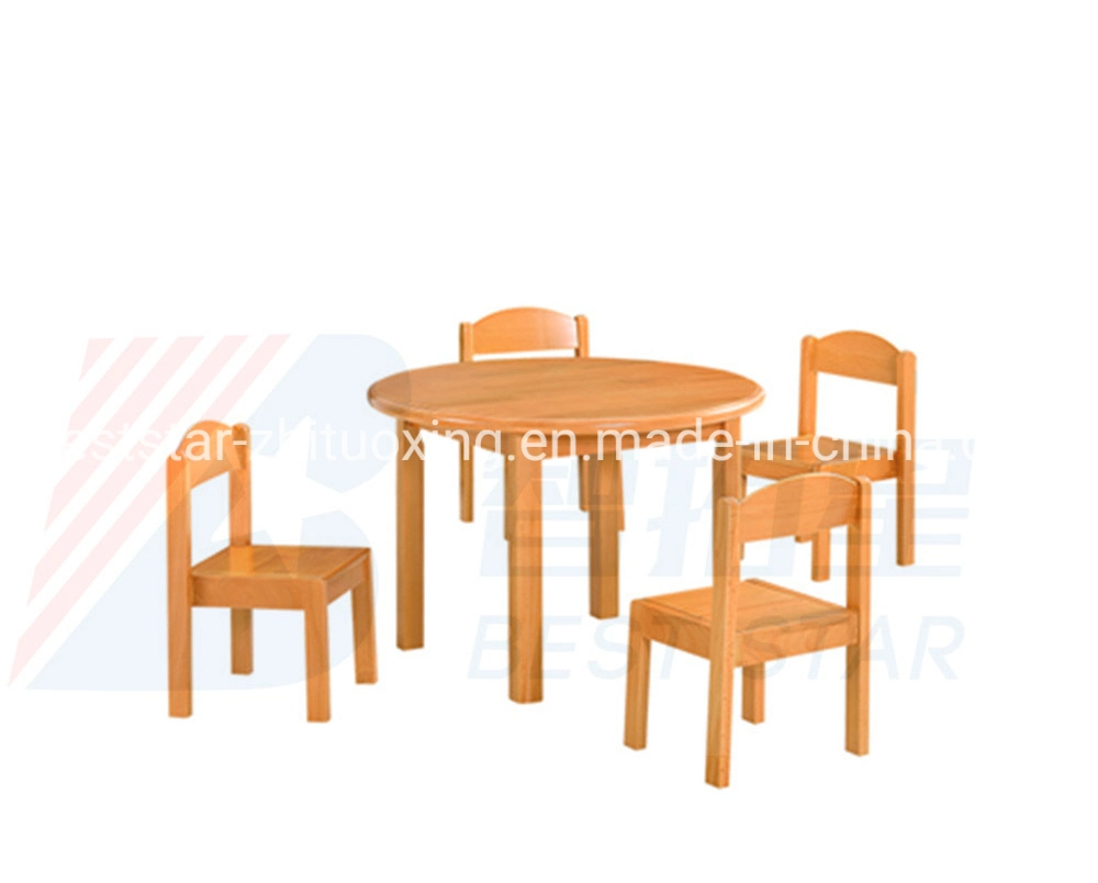 Nursery School Classroom Furniture Chair, Modern Student Wooden Stack-Able Chair, Children Kindergarten Kids Chair, Preschool and Day Care Center Furniture