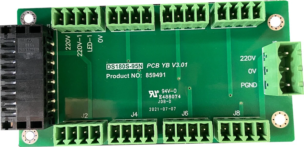 PLC Power Rigid Double Layer Fr4 PCB