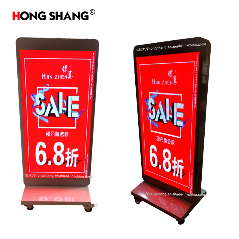 China machte elektronischen Bildschirm Indoor und Outdoor HD Werbung Display