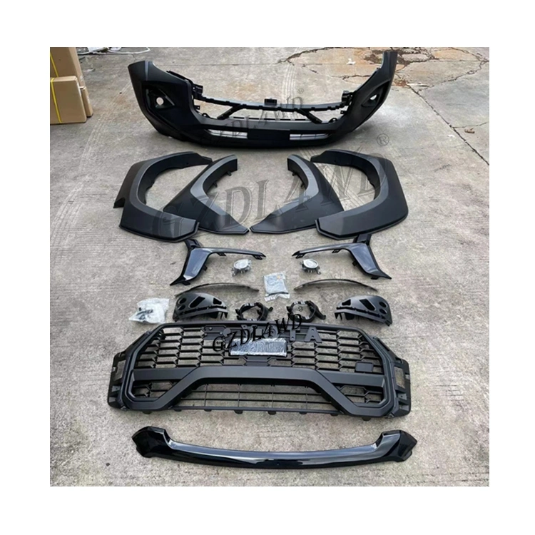 2023 Gr Sport Kit parachoques delantero Traje Hilux 2015+ modelos Kit de caja frontal de estiramiento facial