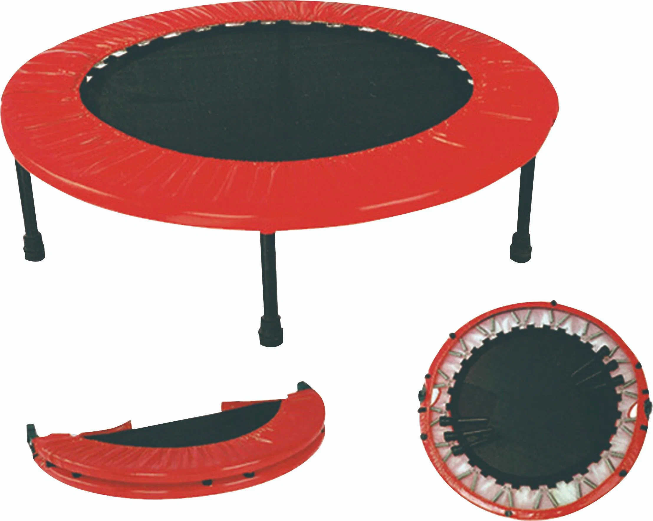 Funjump Mini Fitness Hexagon Trampoline with Handle