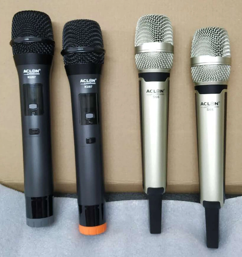 High quality/High cost performance UHF Wireless Microphone Factory with Antennas