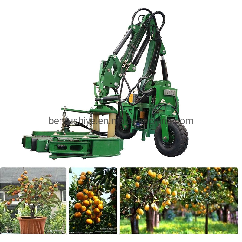 Apricots Plum Plum Cherry Date Oil Palm Fruit Olive Picking up Vibrating Hydraulic Harvester