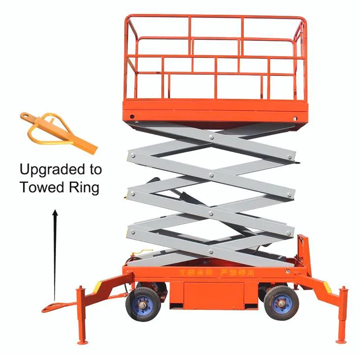 3-14 Meter 200-500kg Scissor Lifting Equipment