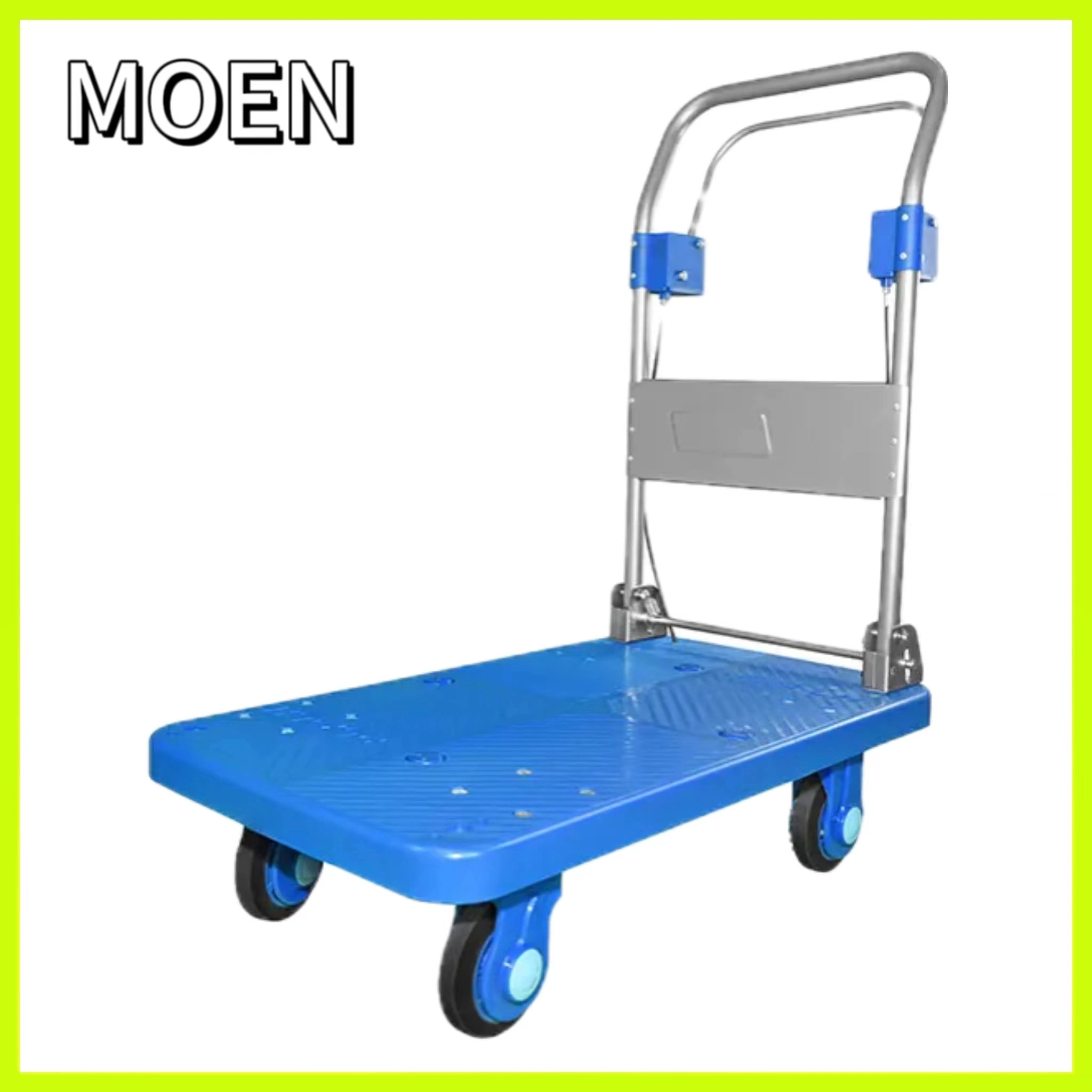 Manufactory Wholesale/Supplier Heavy Duty Folding Hand Truck Trolley Platform Trolley with Handle