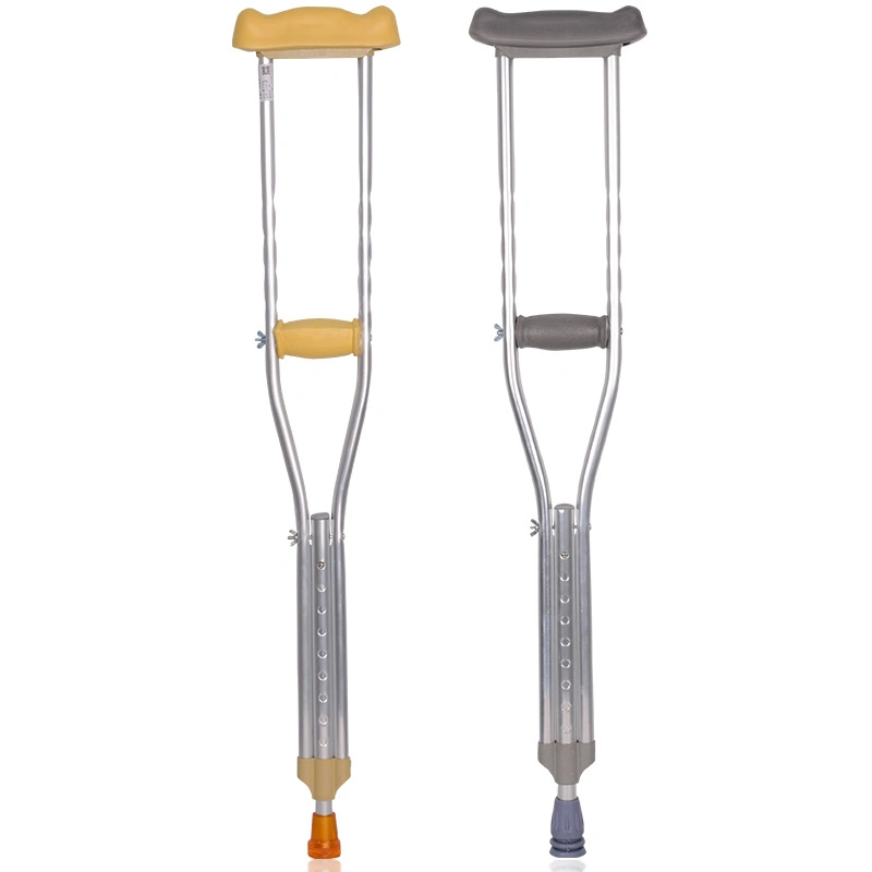 Supply Kinds of Under Arm Lightweight Crutches Walking Sticks for Patients