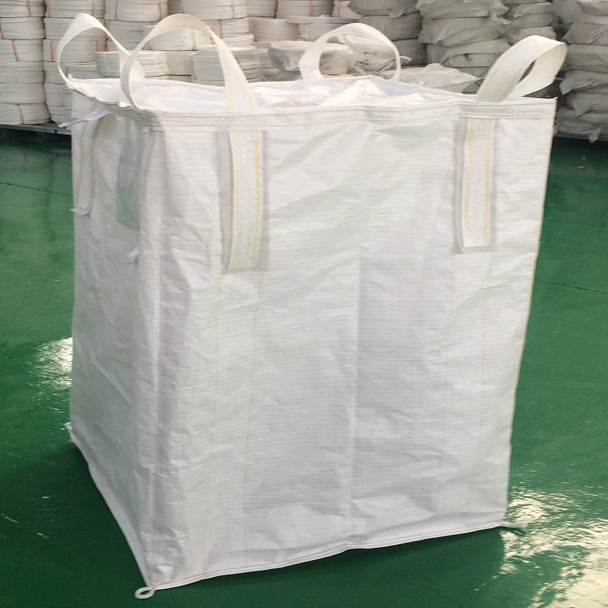 1ton PP Woven Big Bag Polypropylene Plastic FIBC Bulk Sand Bag 1500kg Used Cement Jumbo Bag