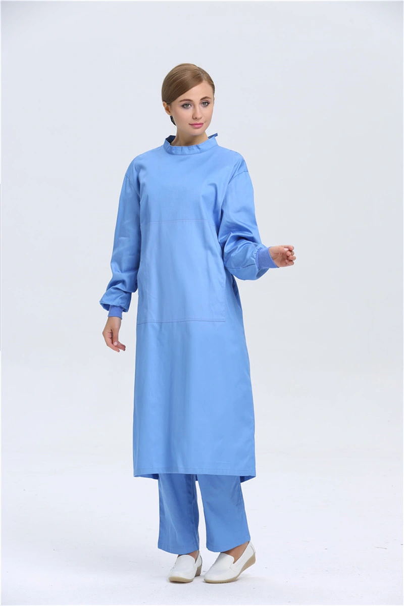 Hochwertige Nicht-Einweg-Medizinische Krankenhaus Op-Gown Isolation Gown