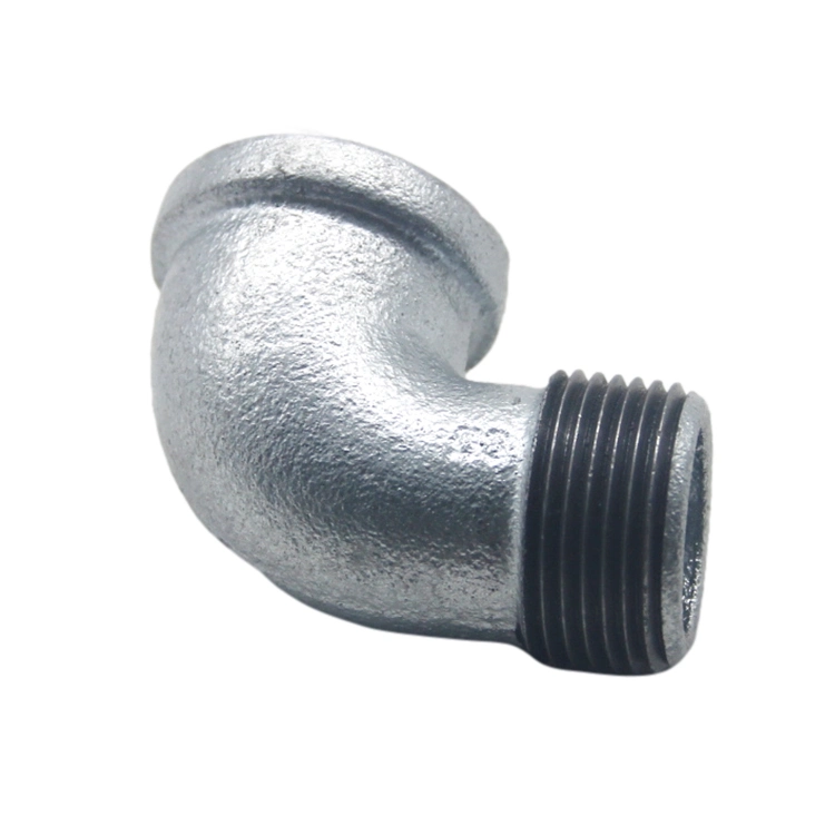 Reducing Elbows Gi Hot Dipped Galvanized Iron Pipe Fittings in Banded or Beaded of BS\DIN Threads Used for Plumbing Connection