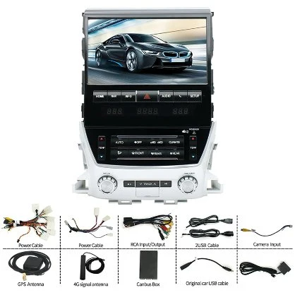 Головное устройство для автомобильной аудиосистемы для Toyota Land Cruiser 200