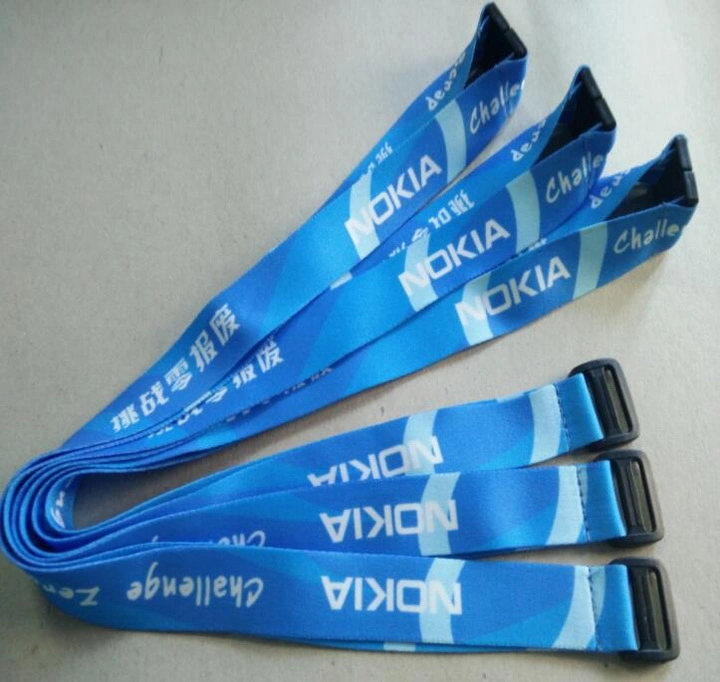 Polyester Heat Transfer Printing Exhibition Documents Lanyards