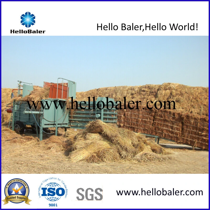 Removable straw baling pressing packing baler