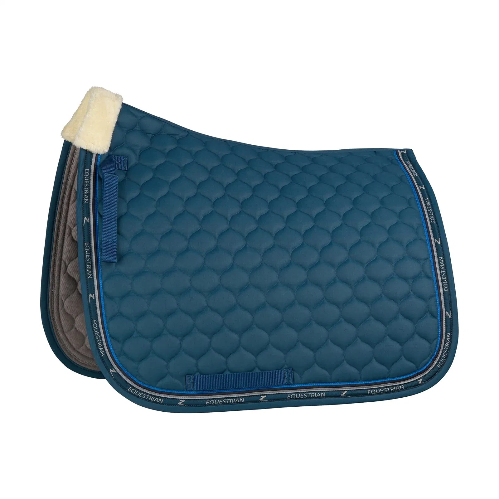 Ope Equestrian Claremont Dressage Saddle Pad with Faux Fur