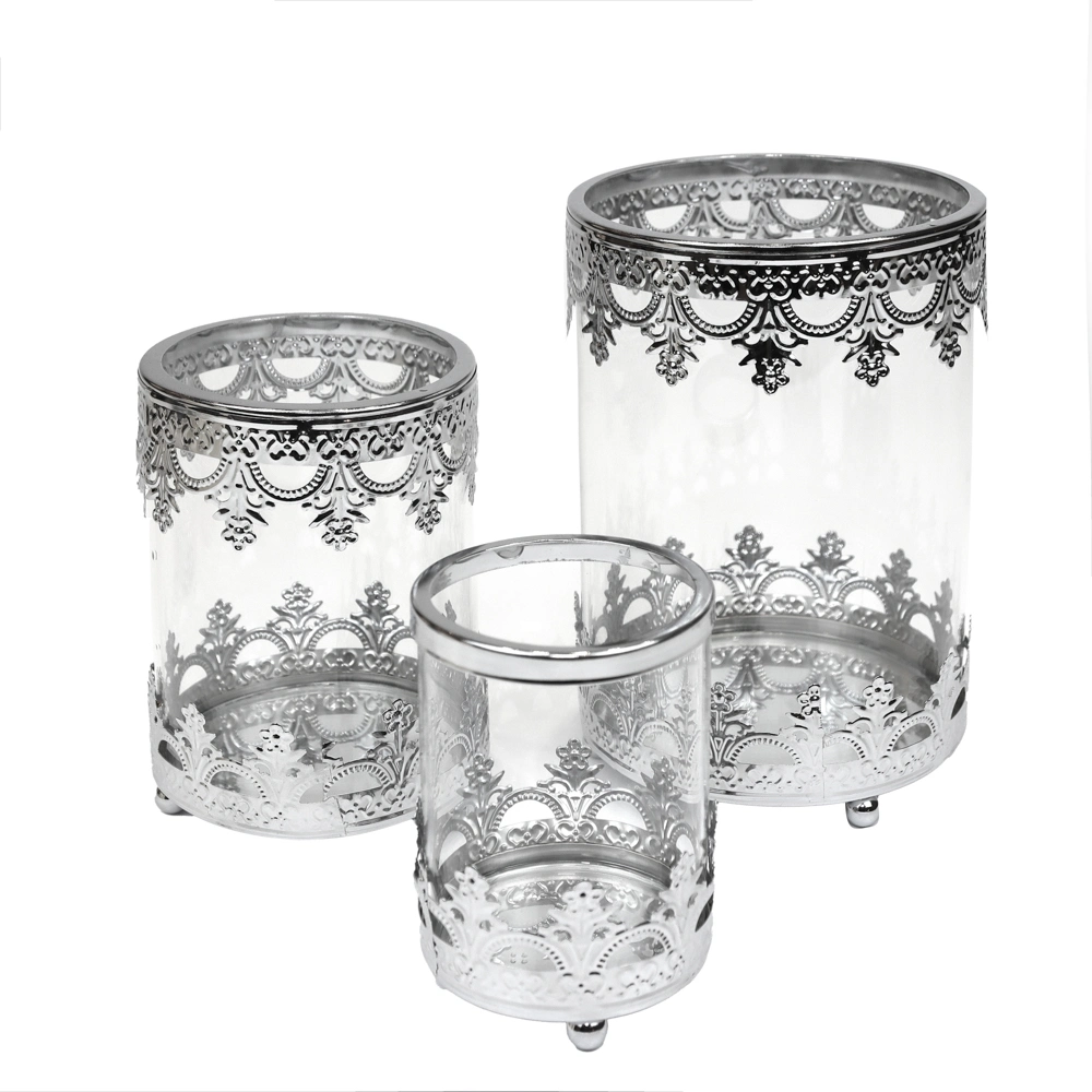 Retro Style Tea Light Candle Holders for Romantic Living Room