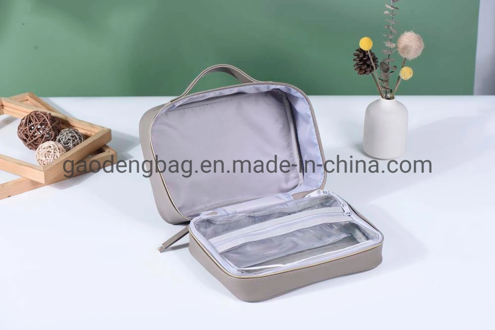 Sacs cosmétiques imperméables, pochette portable pour femmes en PVC.