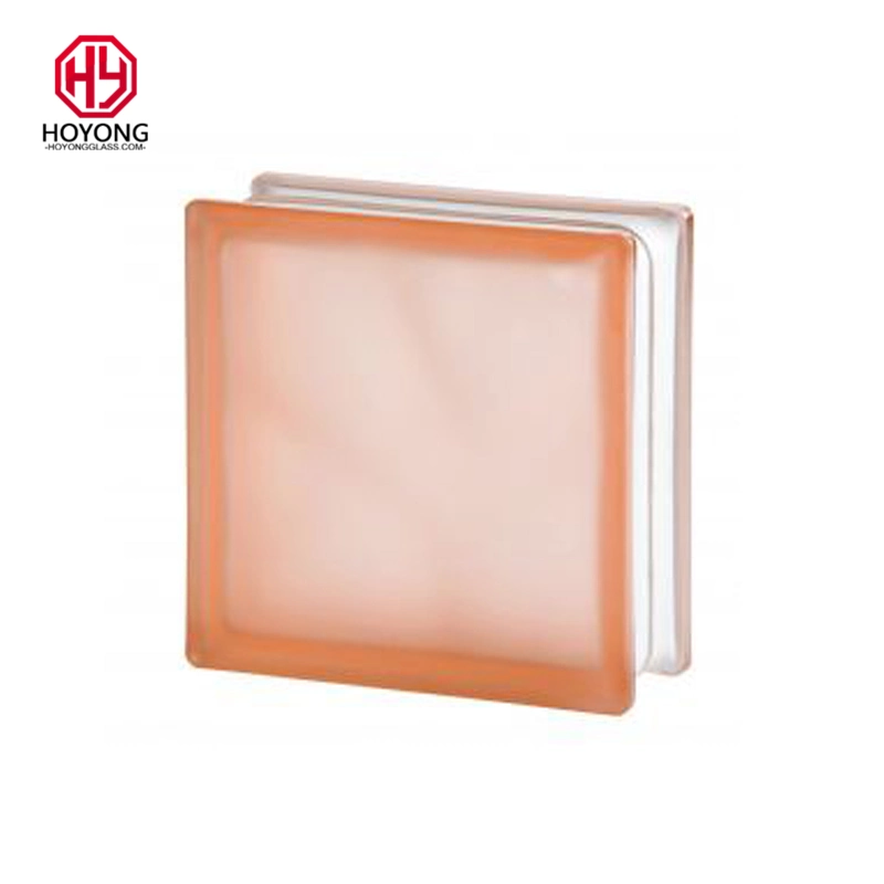 Good Price Color Cloudy Patterns Glass Block/Brick