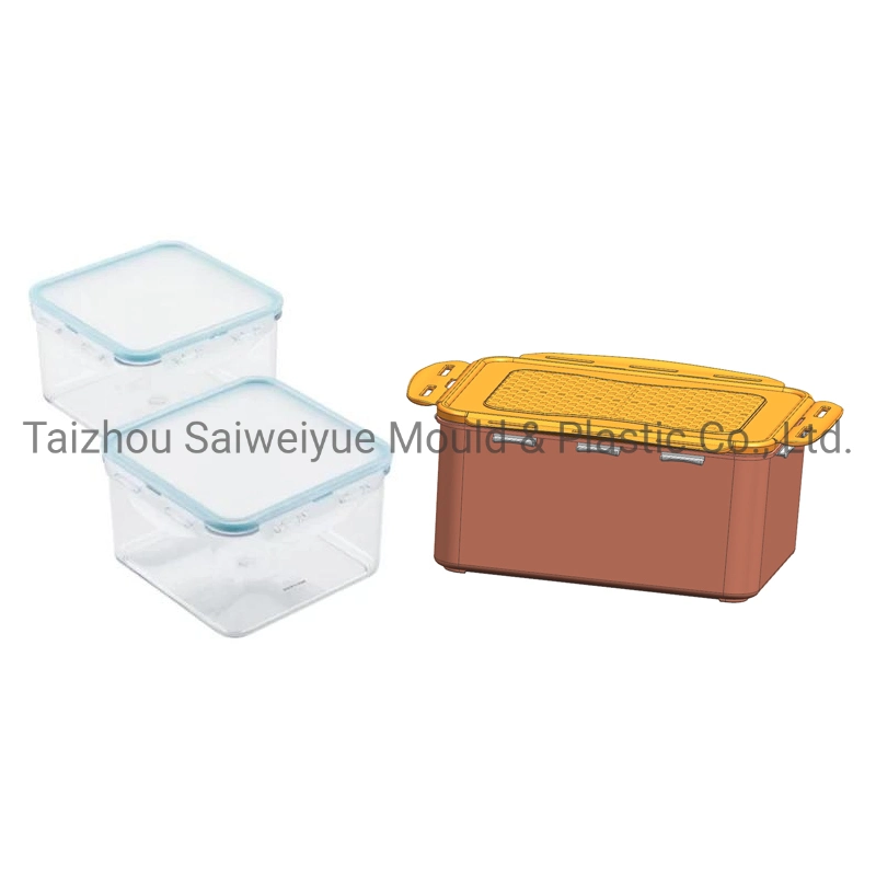 Food Preservation Box Mold Plastic Sealed Storage Containers Injection Mould