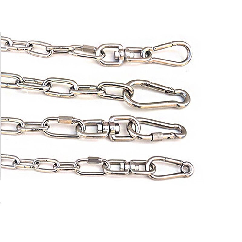 Wholesale/Supplier Rigging Hardware 7X70mm Stainless Steel Carabiner Spring Hook