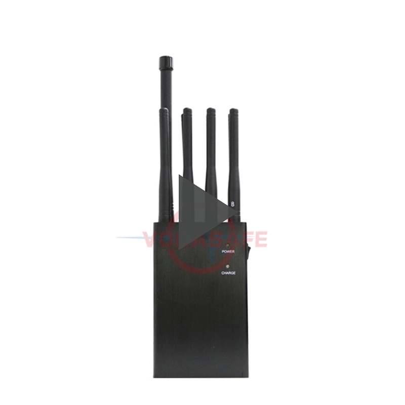 8 antena WiFi portátil Bloqueador 2g 3G 4G WiFi Bluetooth 2,4GHz Bloqueador