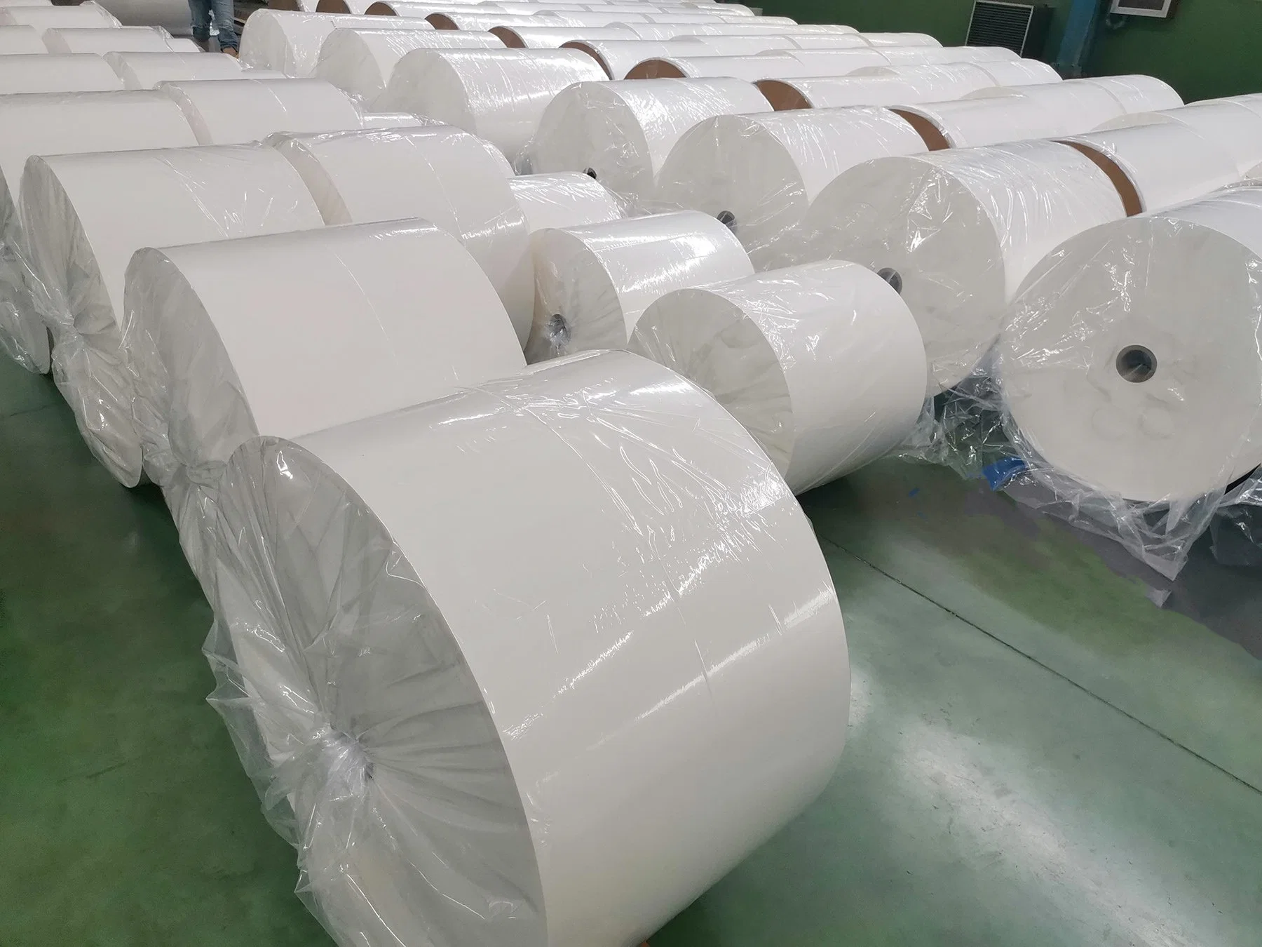 Factory Wholesale/Supplier White Tipping Paper with Single Glass for Tobacco Making Company