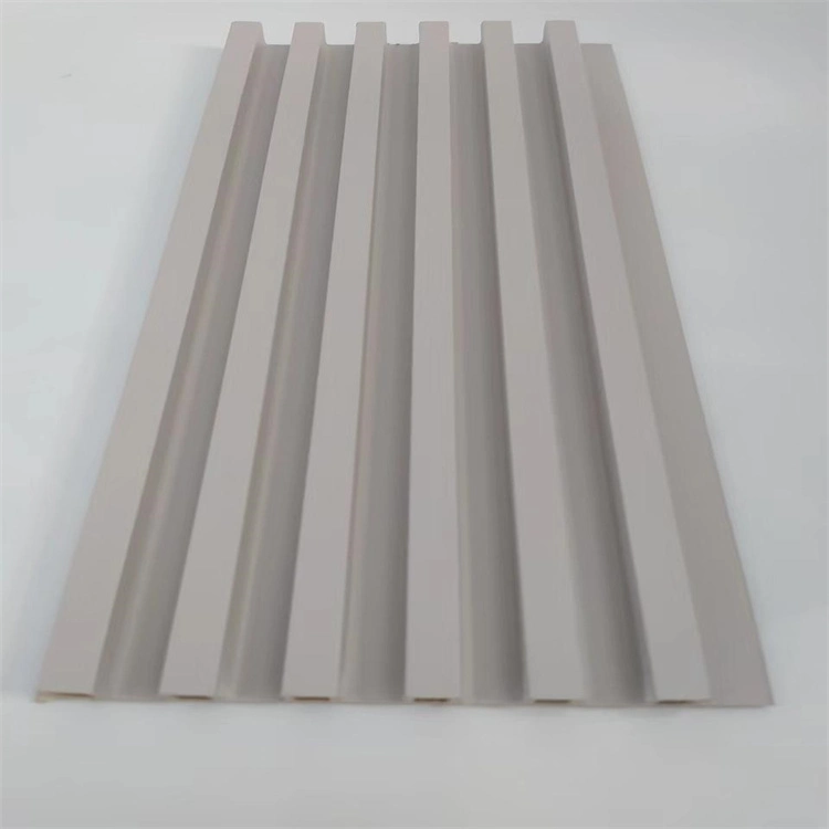 En vente placage composite en bois-plastique étanche Fluted 170*18*2900 Panneau mural en composite bois-plastique