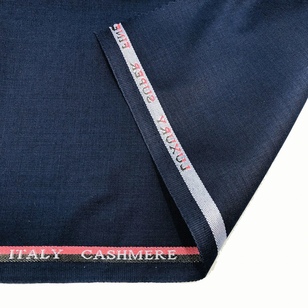 Hot Sale Cashmere lana TR Traje tejido hombres′ S suiting Materiales con Inglés Selvedge