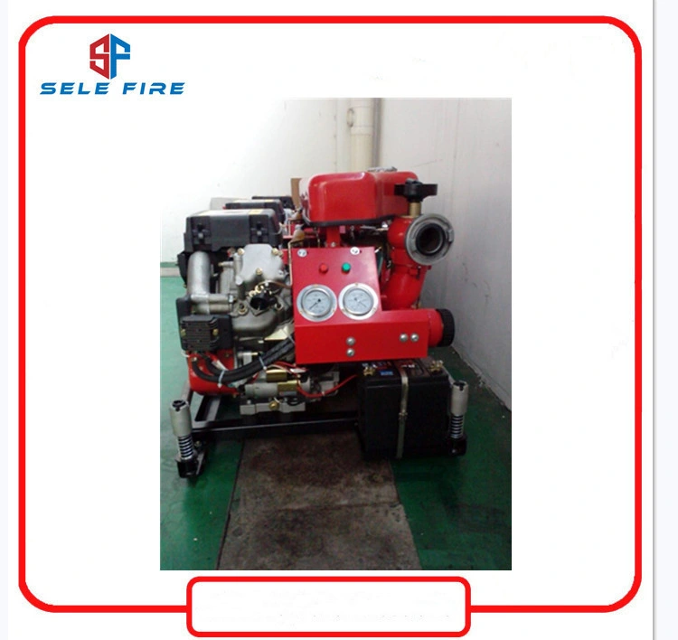 22HP Self Priming Portable Diesel Fire Fighting Pump