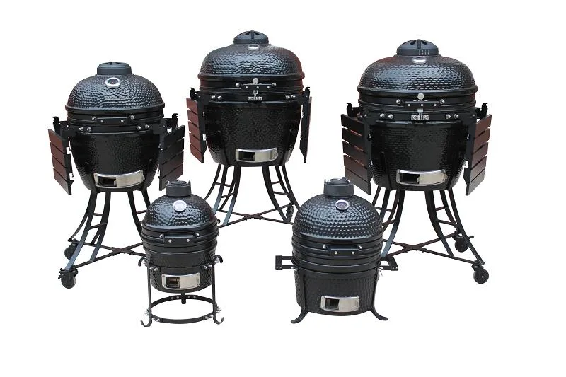 BBQ Grill13"15"18"21"24"Professional Manufacturer Ceramic Kamado Charcoal Grills Outdoor Kitchen