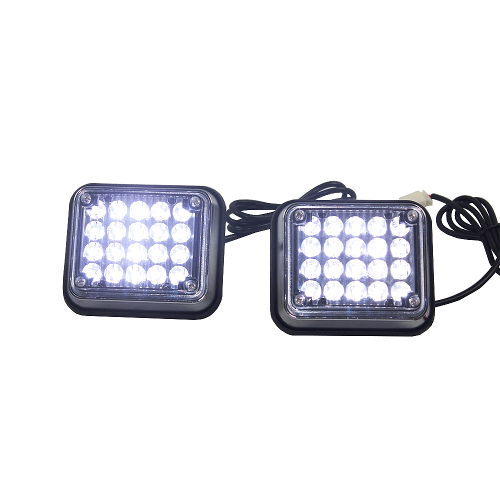 LED IP65 de la luz de trabajo Barra de luz estroboscópica coche automático parpadea la luz de niebla para carretilla SUV ATV