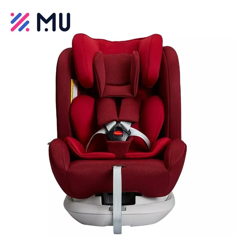 Asiento portátil Isofix de 360 grados con cabeza para coche de bebé Soporte