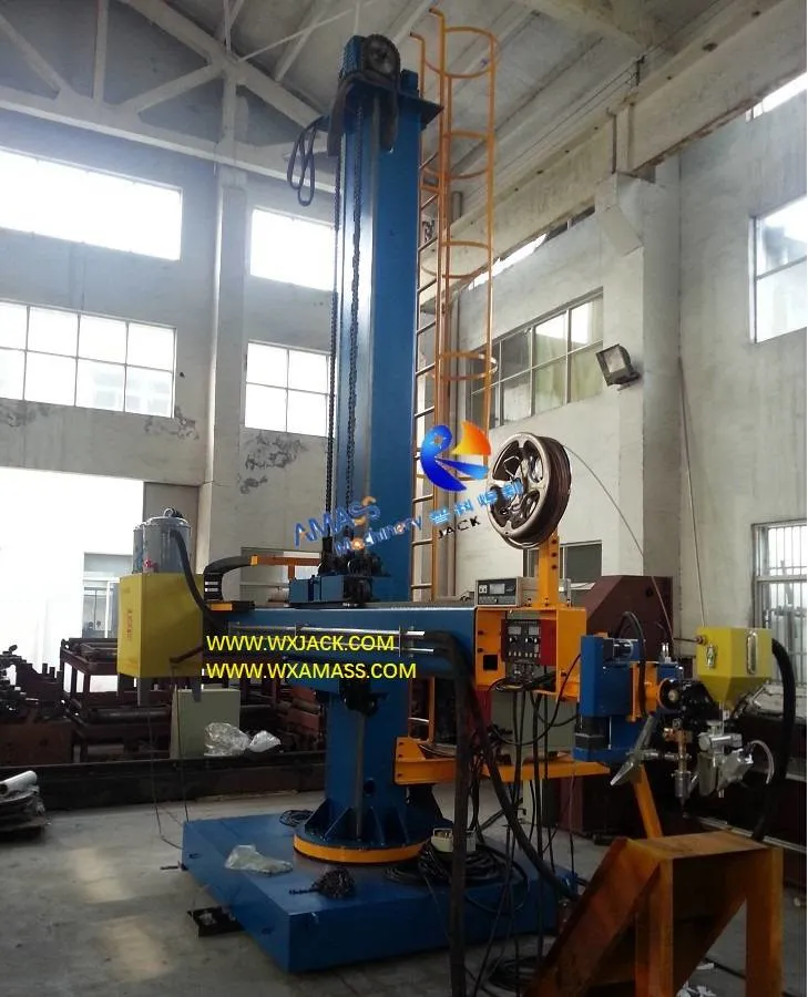 Lhz Versatile Multi Mode Stationary Moving Revolving Cross Slides Column and Boom Automatic Welding Manipulator Machine