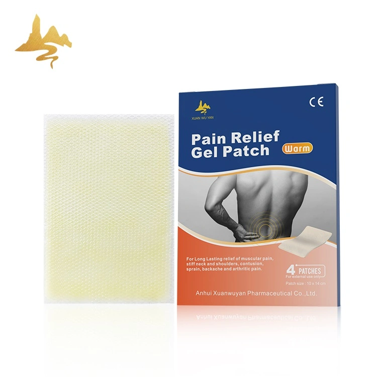 Medical Supply Disposable Hydrophilic Warm Pain Relief Gel Patch