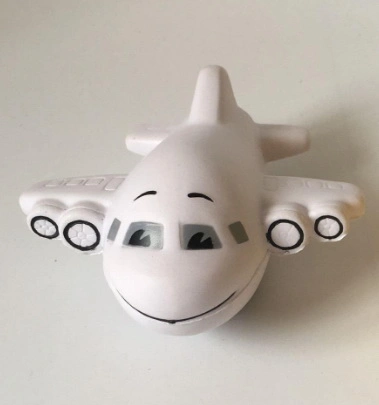 Wholesale/Supplier 2023 Plane Novelty Eudcational Toys Custom Airplanes Shape Personalized Gift Anti Stress Ball Juguetes Gadget