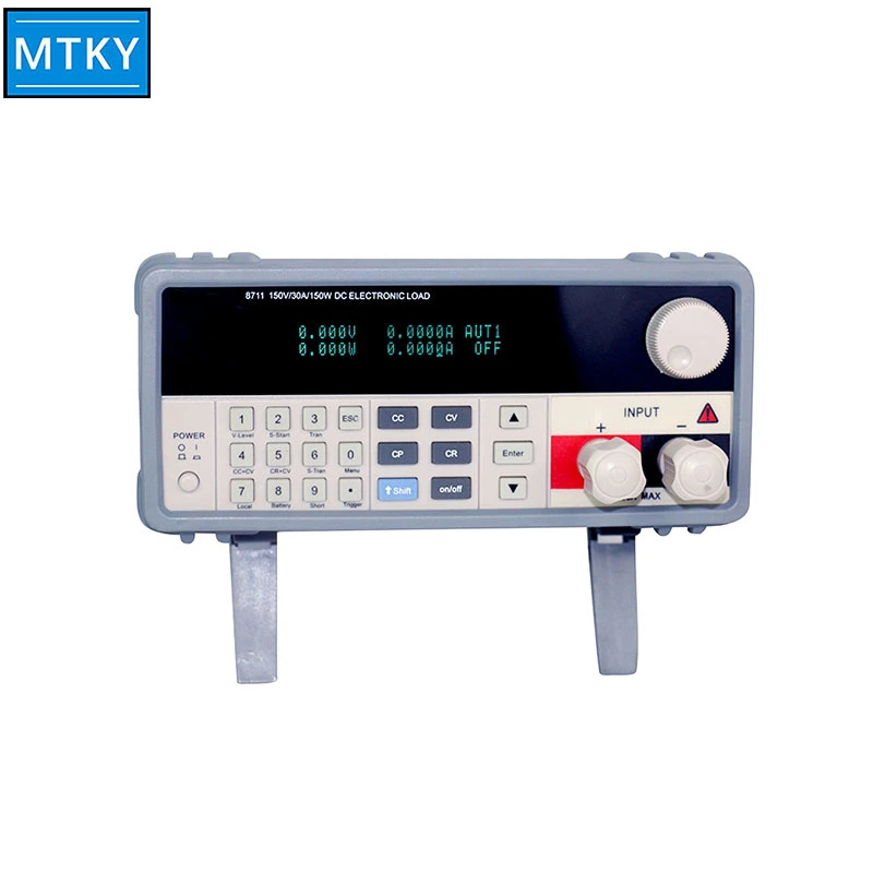 Aparelho de teste de capacidade da bateria CC de 150 V 30A 0,1 mv 0,01 mv 150 W programável Carga eletrónica