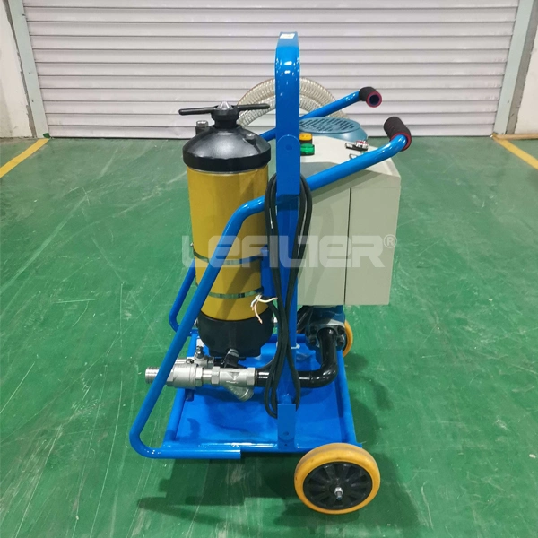 Transformer Oil Filter with Cart for Filtering Mineral Oil Pfc8314u-100