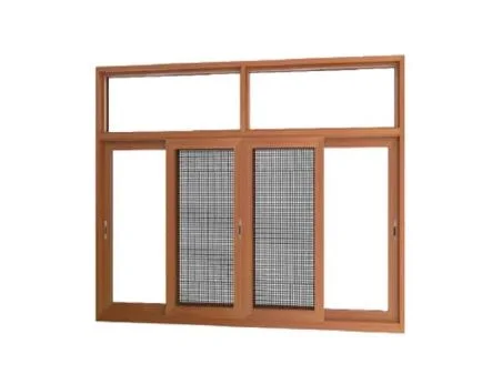 Aluminium Sliding Window with Iron Grill Burglar Proof Hurricane Impact Windows