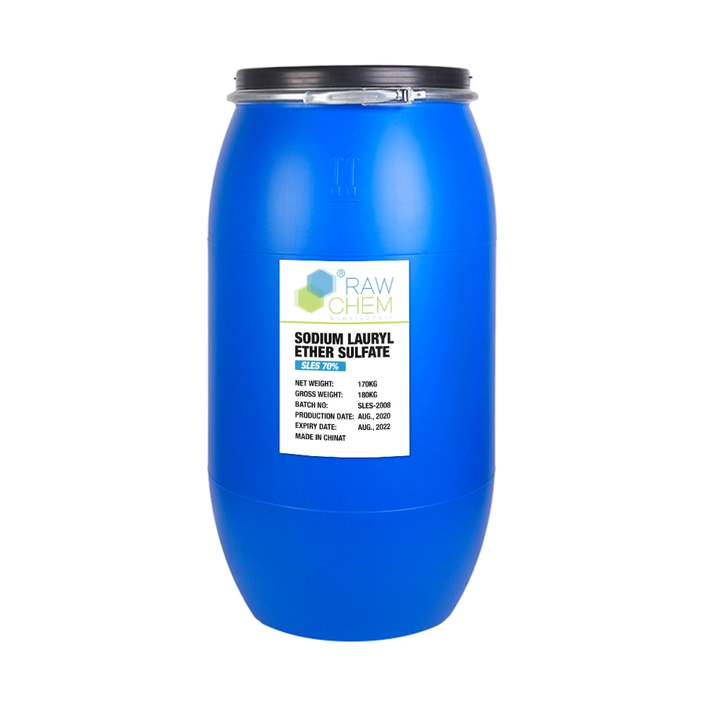 Detergent Grade SLES 2EO 70% Sodium Lauryl Ether Sulfate for Washing Powder