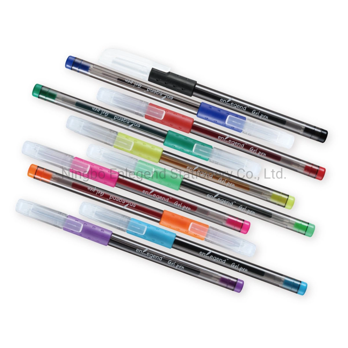 Ex9106 Dom Promocional tinta gel de cores vivas e um conjunto de canetas
