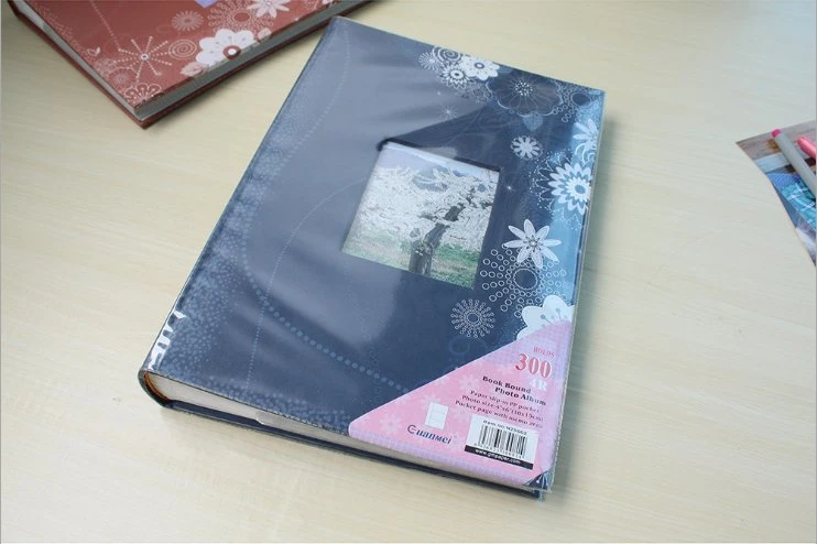 Silk Screen Printed Leather PU Photo Album for Wedding/Traveling/Family/Babies/Students