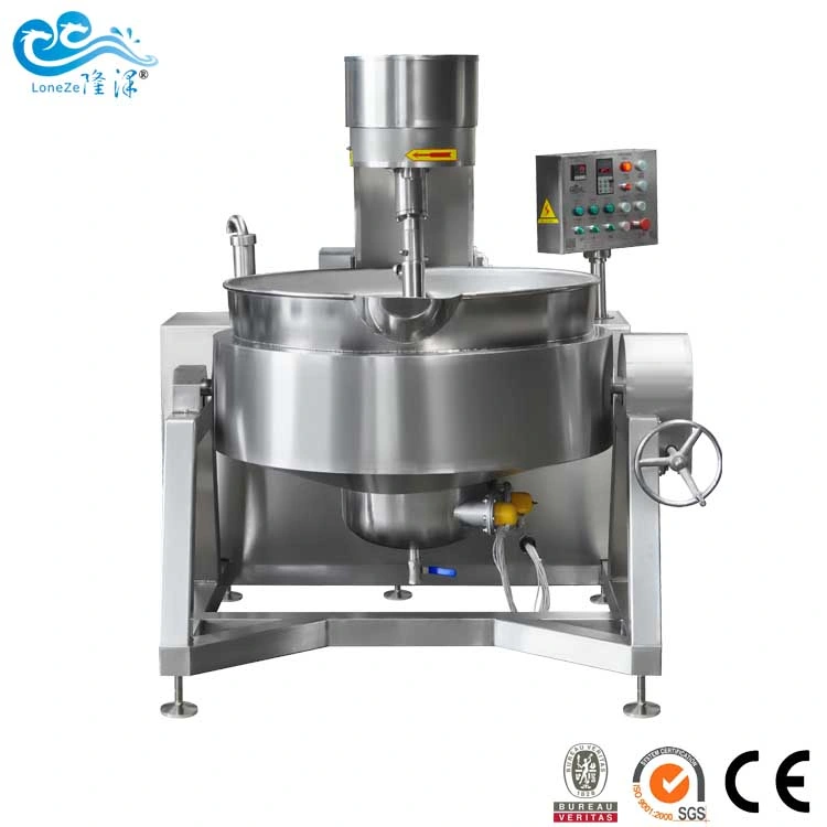 Original Factory Commerical Gas Heated Cooking Pot Industrial Cooking Wk Automatic Cooking Equipment on Hot Sale