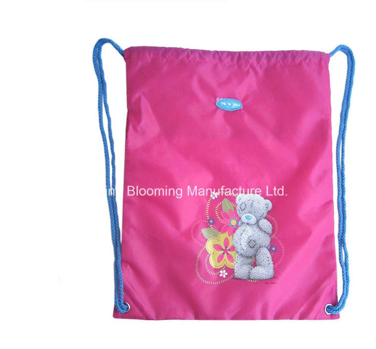 Los niños distribuidor hermoso gimnasio piscina Drawstring Saco Mochila impermeable bolsa