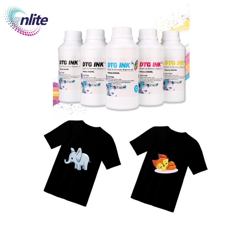 T-Shirt Printing DTG Ink Textile Pigment White Ink for DTG Printer Ink