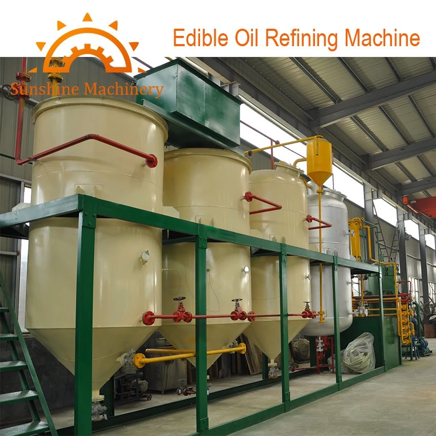 20t/D Sunflower Oil Refinery Edible Oil Refinery