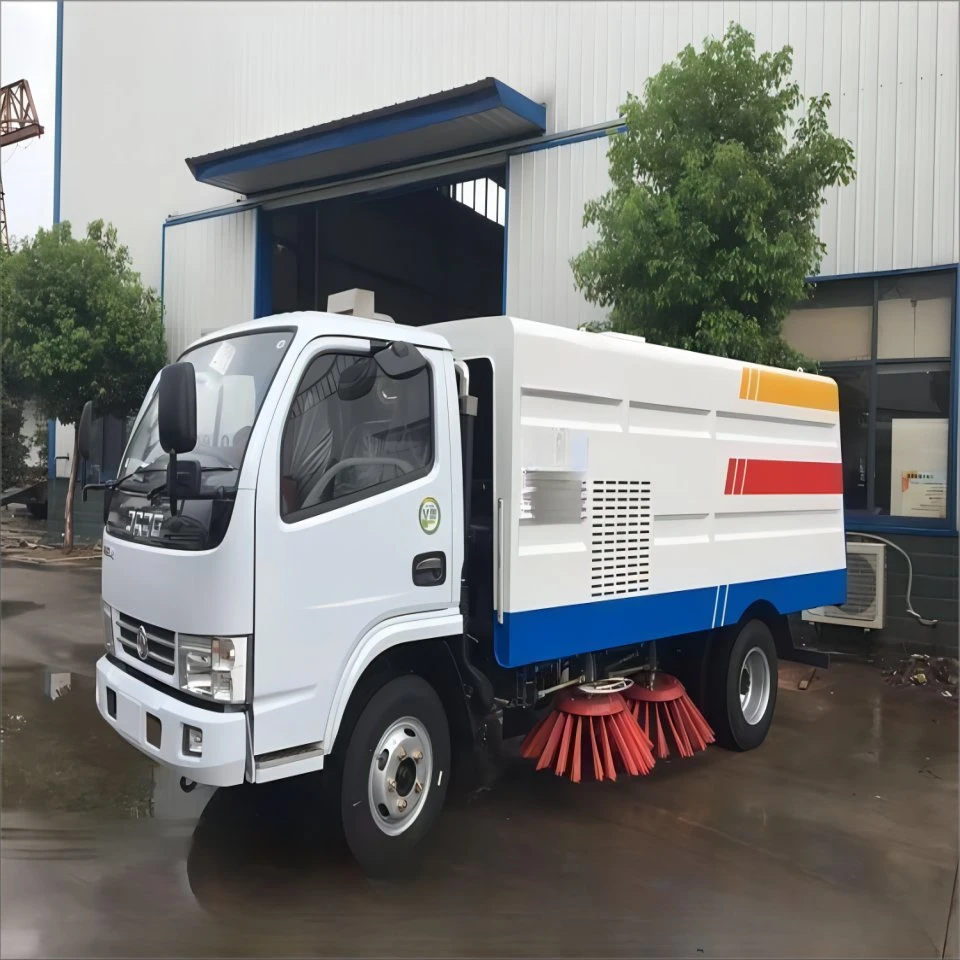 New Energy Electric Municipal Sanitation Washing Street Sweeping Vehicle Road Dust Vacuum Road Sweeper Truck